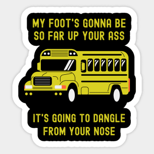 School Bus Driver Sticker